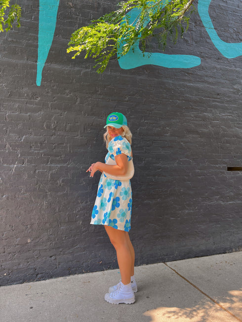 Full Bloom Mini Dress